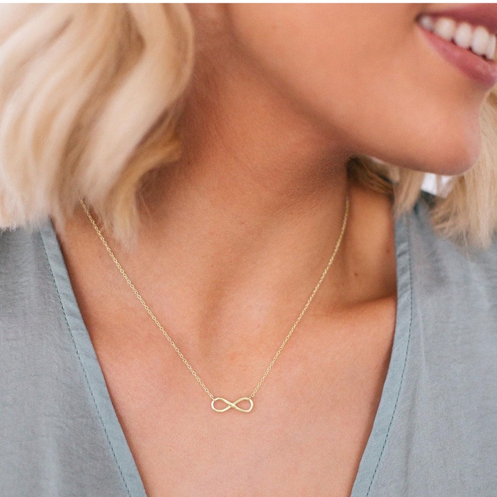 Gold Infinity Necklace